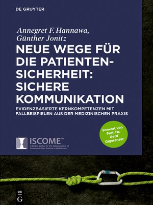 cover image of Neue Wege für die Patientensicherheit